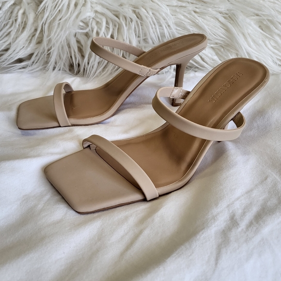 Nude Strap Kitten Heel - Picture 3 of 9